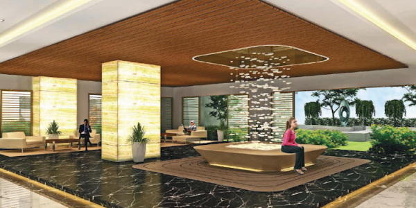 3 BHK Apartment in Adani Western Heights at D.N Nagar.