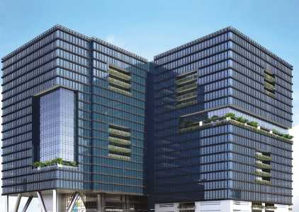 900 Sq.ft. Commercial Office in One BKC at BKC, Bandra East.